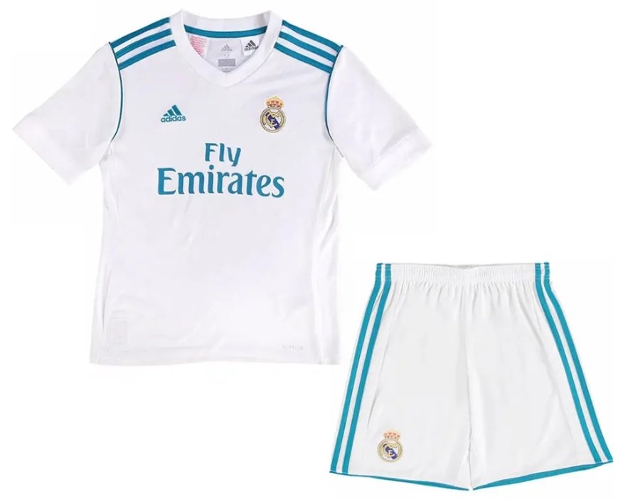 Kit infantil I Real Madrid 2017 2018 Adidas retro  